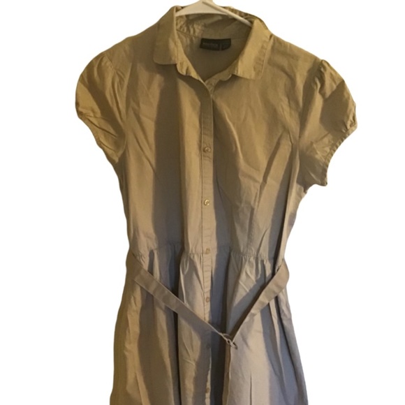 Khaki Uniform Dress - Picture 1 of 2